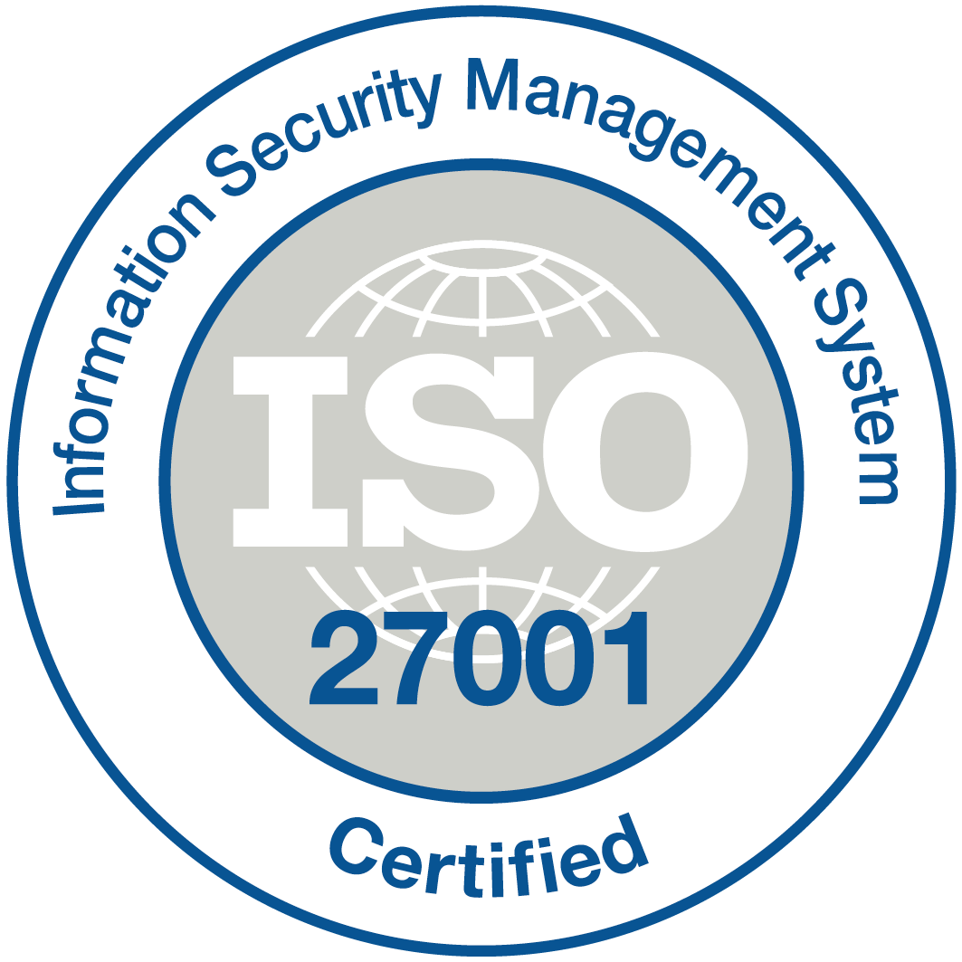 ISO 27001 Certified logo