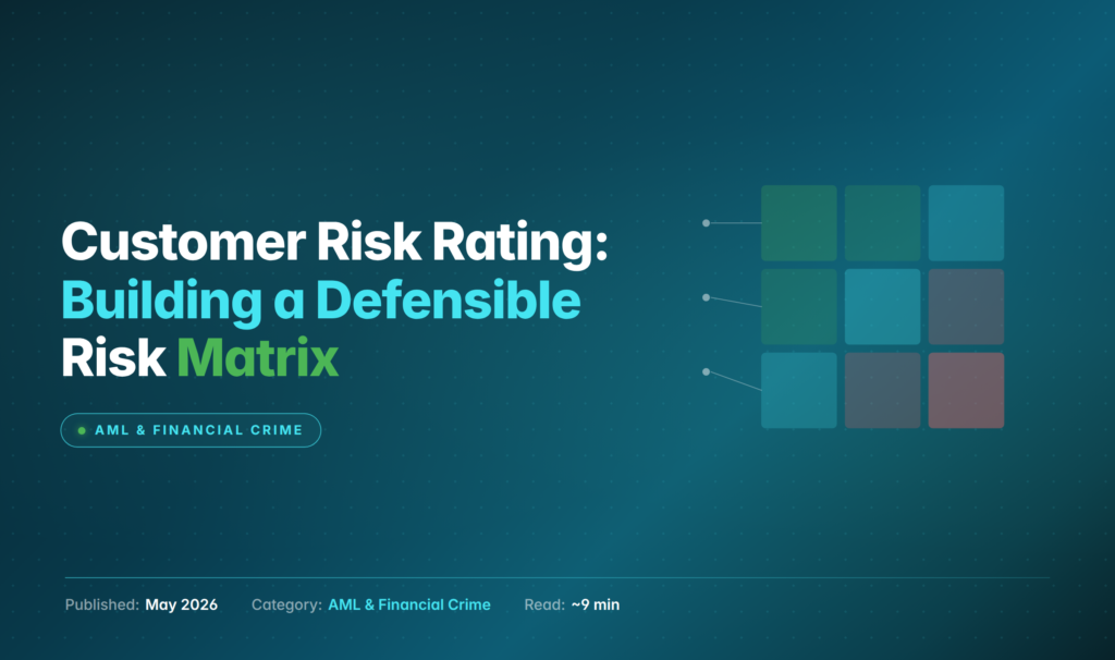Customer Risk Rating: Building a Defensible Risk Matrix