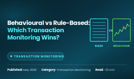 Behavioural vs rule based transaction monitoring