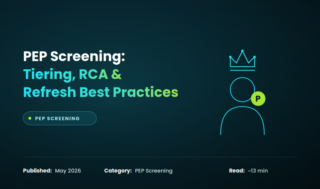 PEP Screening Best Practices