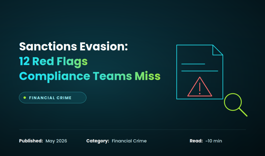 Sanctions Evasion Red Flags