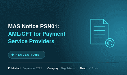 MAS Notice PSN01: AML/CFT Requirements for Payment Service Providers