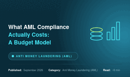 What AML Compliance Actually Costs: A Budget Model for 2026