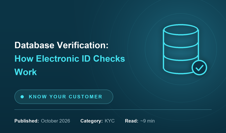 Database Verification: How Electronic Identity Checks Work