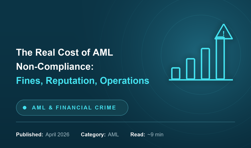 The Real Cost of AML Non-Compliance (Fines, Reputation, Operations)