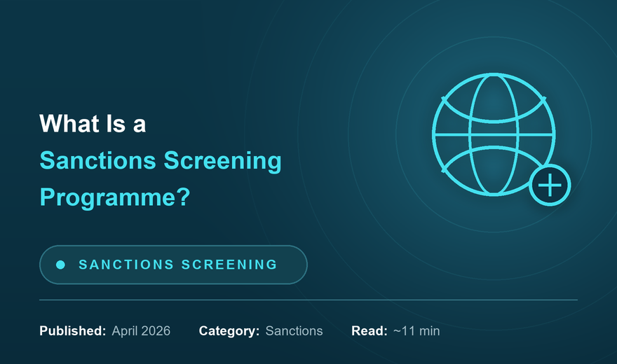 What Is a Sanctions Screening Programme?