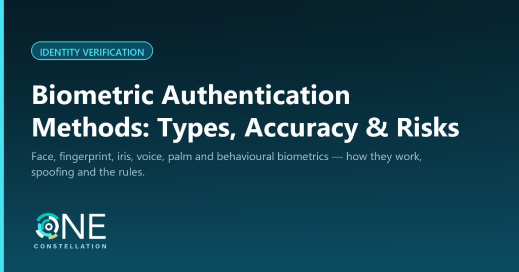 Biometric Authentication Methods: Types, Accuracy and Risks